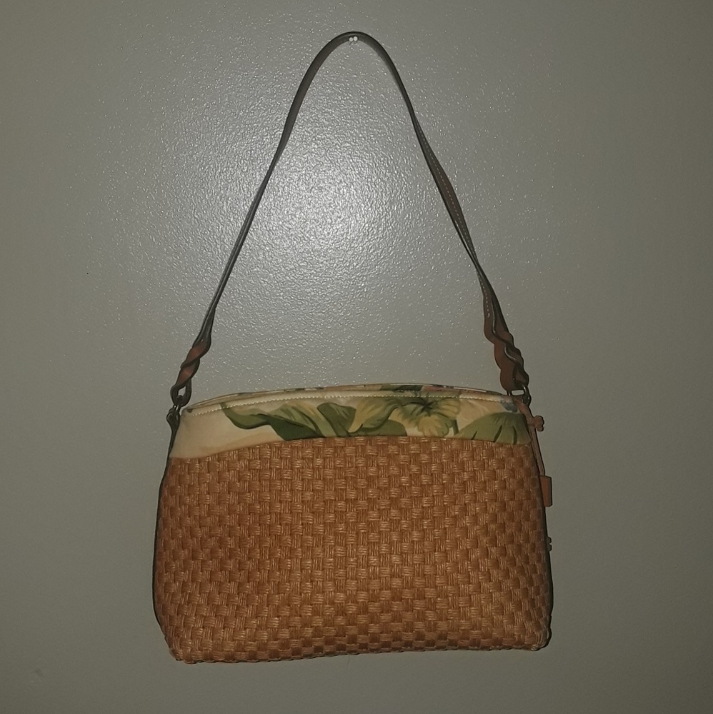 Fossil Straw Handbag